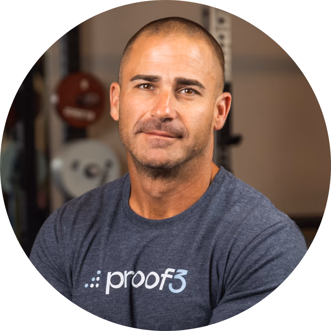 This is a circular, and fully zoomed, bio icon photo for proof3 coaching coach, Henry Torano