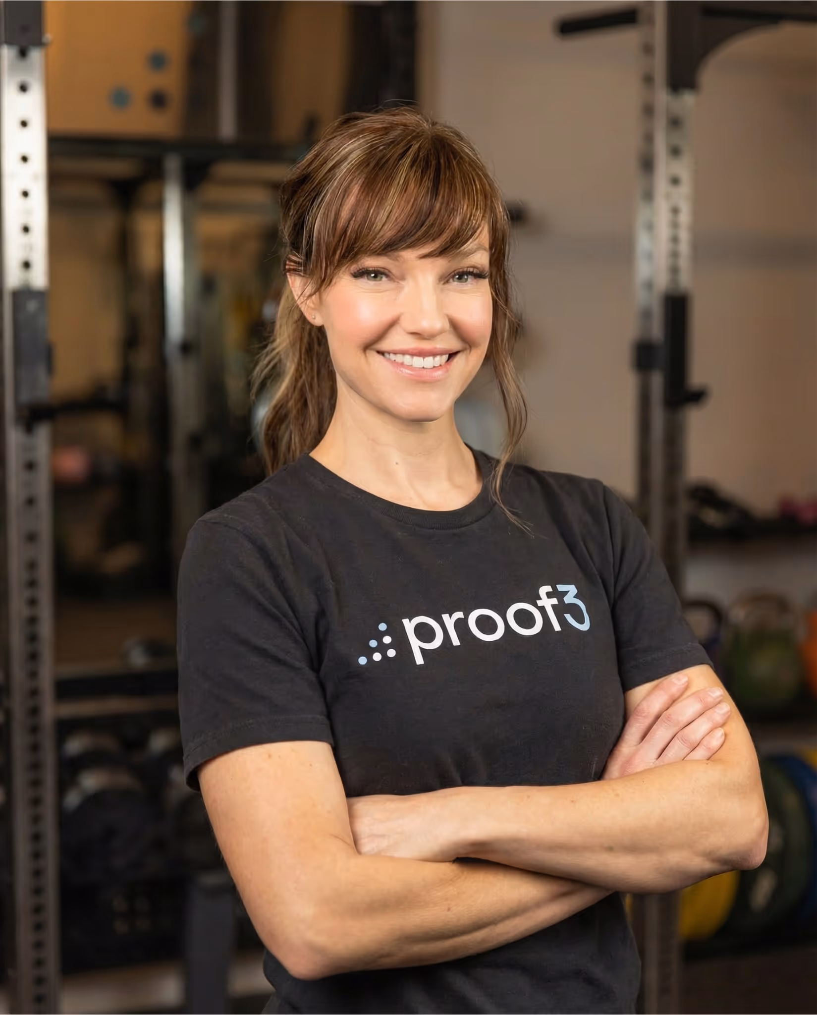 Mindy Swisher, studio manager at proof3 gym
